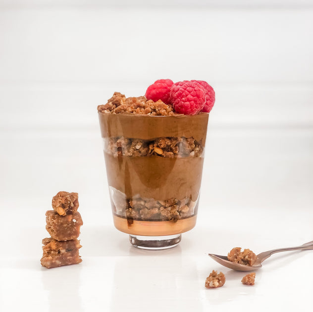 Vegan Raspberry-Chocolate Avocado Mousse
&ndash; Squirrel Sisters